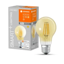 LEDVANCE SMART+ Dæmpbar Led-Pære|Filament Pære > WiFi E27 6W Classic guld 2.400 K