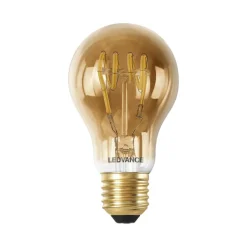 Filament Pære|Smarte Lyskilder ^ LEDVANCE SMART+ WiFi E27 6W Classic guld 822-850