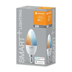 LEDVANCE SMART+ Dæmpbar Led-Pære|Smarte Lyskilder > WiFi E14 4,9 W kerte 2.700-6.500 K