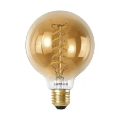 LEDVANCE SMART+ Filament Pære|Smarte Lyskilder > WiFi E27 8W LED G80 guld 822-850