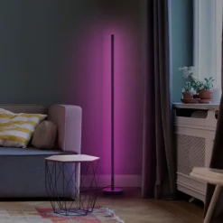 Gulvlamper|Gulvlamper ^ LEDVANCE SMART+ WiFi Floor rund gulvlampe sort