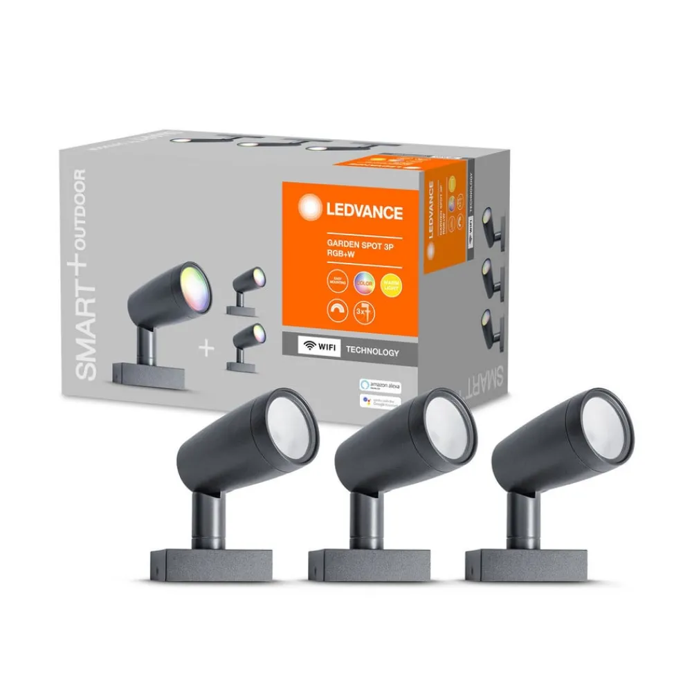 LEDVANCE SMART+ Udendørs Spot > WiFi havespot i 3 dele