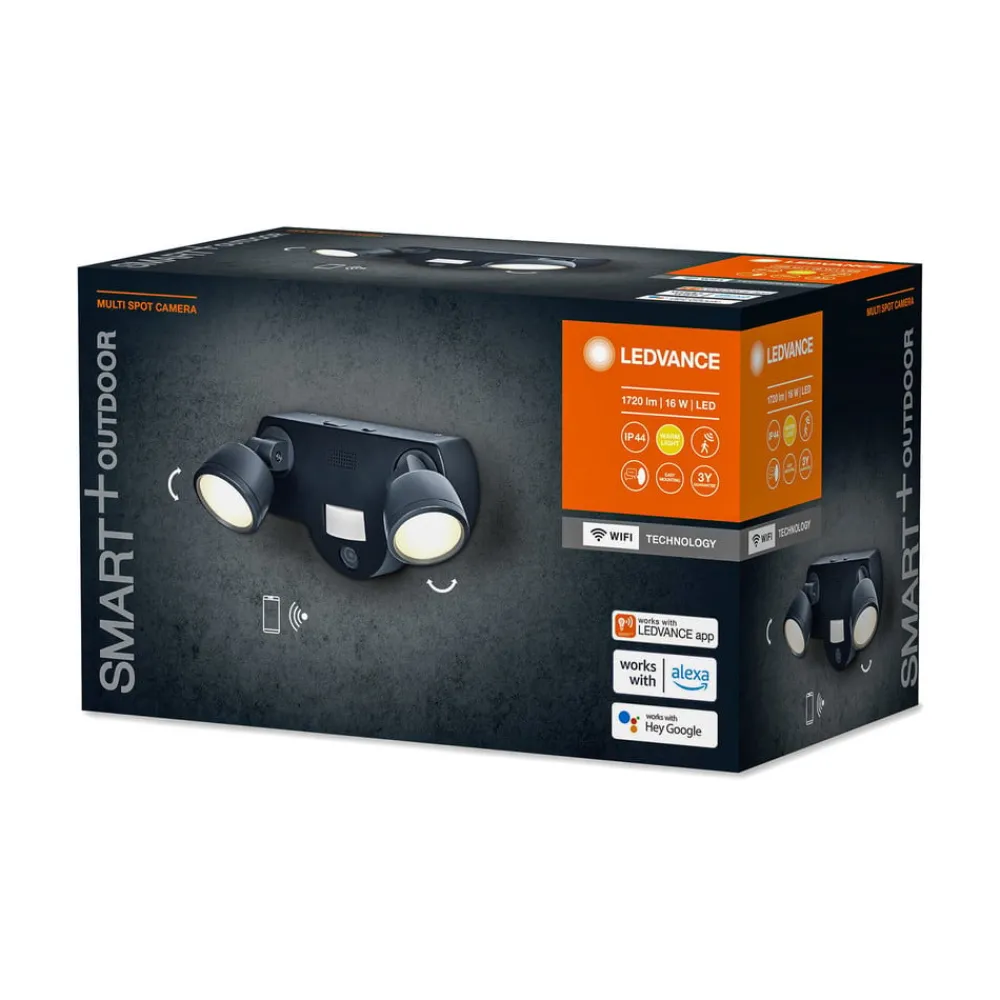 LEDVANCE SMART+ Væglampe Med Sensor > WiFi Multispot Camera væglampe