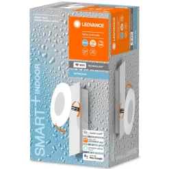 LEDVANCE SMART+ Væg- Og Spejllamper > WiFi Orbis Wall Wave IP44, 1 lk