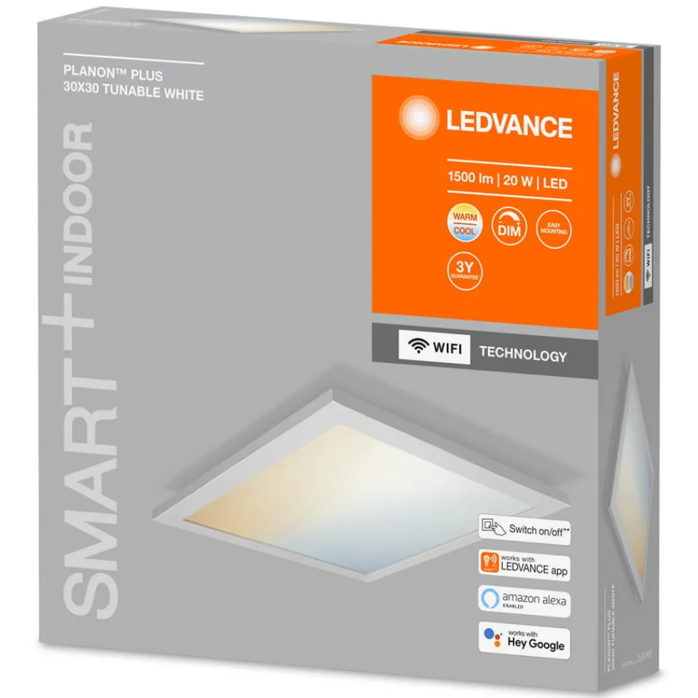 LEDVANCE SMART+ Loftlamper > WiFi Planon Plus, CCT, 30 x 30 cm