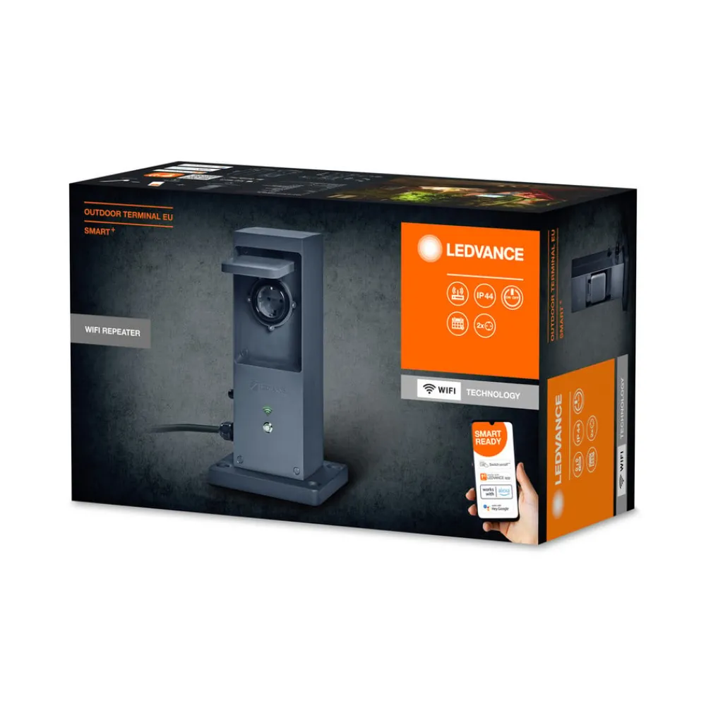 LEDVANCE SMART+ Stikkontaktsøjler > WiFi stikkontaktsøjle IP44 2-delt