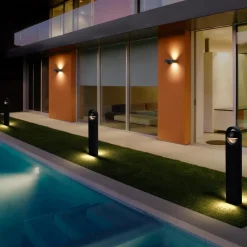 Gadebelysning ^ LEDVANCE SMART+ WiFi Swing Round LED-gadelampe