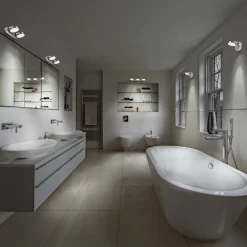 Væg- Og Spejllamper|Væglamper ^ LEDVANCE SMART+ LEDVANCE SUN@Home LED-vægspot til badeværelset 1-lys