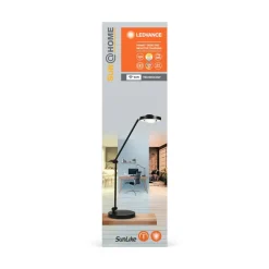 Arbejdsrum/Kontor|Bordlamper ^ LEDVANCE SMART+ LEDVANCE SUN@Home Panan Desk Disc, bord, sort