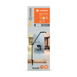 LEDVANCE SMART+ Arbejdsrum/Kontor|Bordlamper > LEDVANCE SUN@Home Panan Desk Disc, klemme, sort