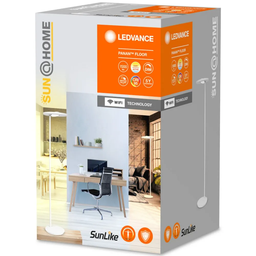 LEDVANCE SMART+ Arbejdsrum/Kontor|Gulvlamper > LEDVANCE SUN@Home Panan Floor LED-gulvlampe