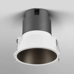 LEDVANCE Indbygningsspots > Twist spot Ø9,3cm 840 hvid/sort