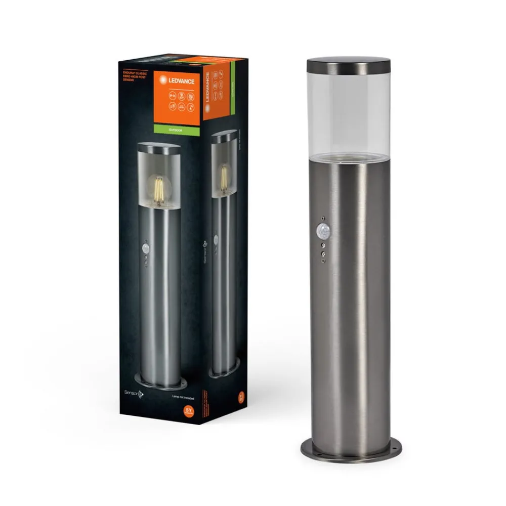 LEDVANCE Gadebelysning Med Sensor|Gadebelysning > vejlampe Endura Classic Ebro, stål, sensor