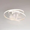 Loftventilatorer ^ Reality Leuchten LED-ventilator Umea, hvid, DC, støjsvag, Ø 50 cm, CCT, fjernbetjening