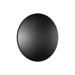 Nowodvorski Lighting Terrassebelysning|Væglamper > LED-væglampe Aria M, sort, aluminium, Ø 18 cm