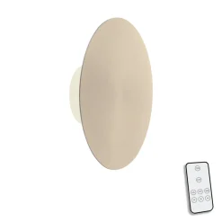 Paul Neuhaus Væglamper|Væglamper > LED-væglampe batteri Puntua Ø 25 cm messing mat