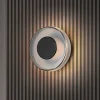 Væglamper|Væglamper ^ Trio Lighting LED-væglampe Celeste, sort/krom, Ø 22 cm glas dæmpbar