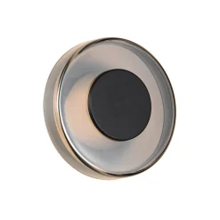 Væglamper|Væglamper ^ Trio Lighting LED-væglampe Celeste, sort/krom, Ø 22 cm glas dæmpbar