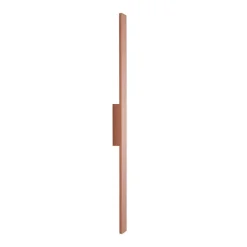 Nowodvorski Lighting Væglamper > LED-væglampe Demi M, teglrød, aluminium, højde 100 cm, IP54