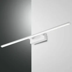Væg- Og Spejllamper ^ Fabas Luce LED-væglampe, hvid, bredde 75 cm