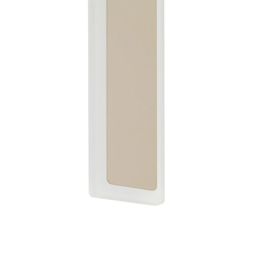 Nowodvorski Lighting Væglamper > LED-væglampe Isla, sand, aluminium, højde 100 cm, IP54