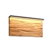 Trio Lighting Væglamper > LED-væglampe Kalea, bredde 30 cm, træfarvet, træ