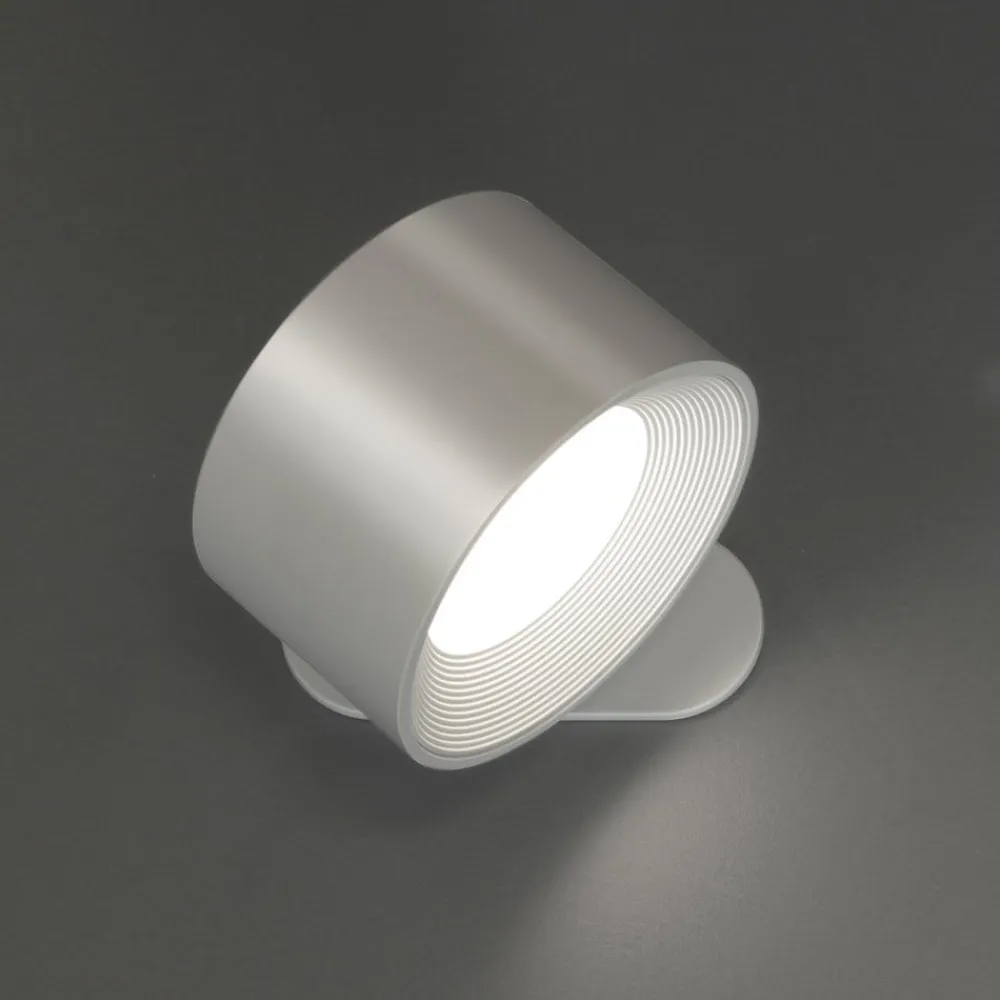 FH Lighting Væglamper|Væglamper > LED-væglampe Magnetics, sølv, CCT, med magnet