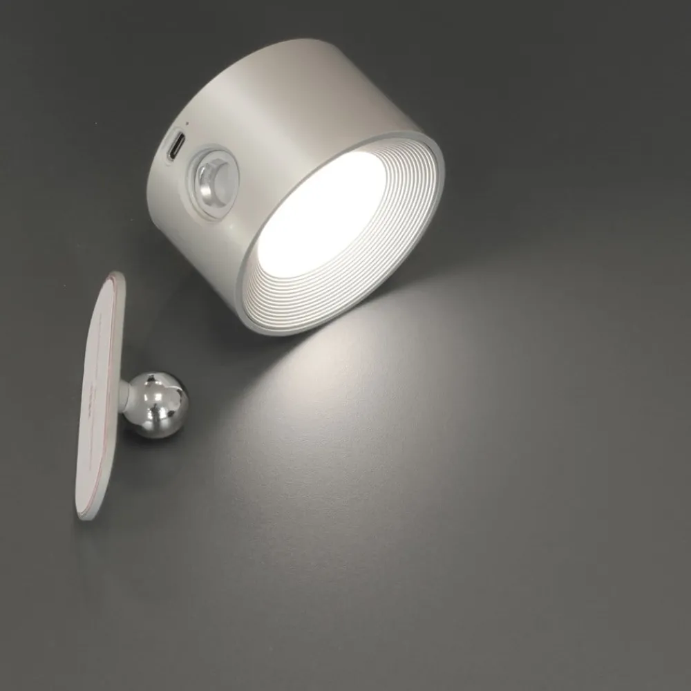 FH Lighting Væglamper|Væglamper > LED-væglampe Magnetics, sølv, CCT, med magnet