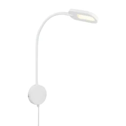 Briloner Væglamper|Væglamper > LED-væglampe 2177016 med dæmper, hvid
