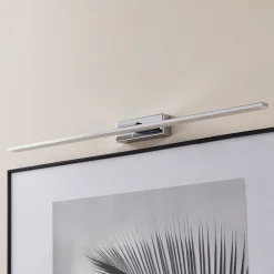 MCJ Væg- Og Spejllamper|Væglamper > LED-væglampe Miroir 80 cm krom 4000K