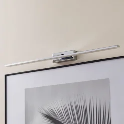 MCJ Væg- Og Spejllamper > LED-væglampe Miroir 80 cm krom 3000K