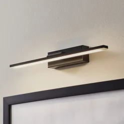 MCJ Væg- Og Spejllamper > LED-væglampe Miroir 40 cm sort 4000K