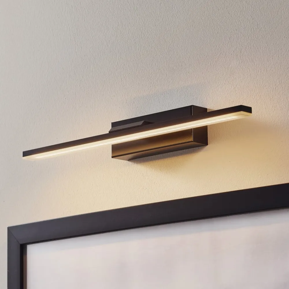 MCJ Væg- Og Spejllamper > LED-væglampe Miroir 40 cm sort 3000K