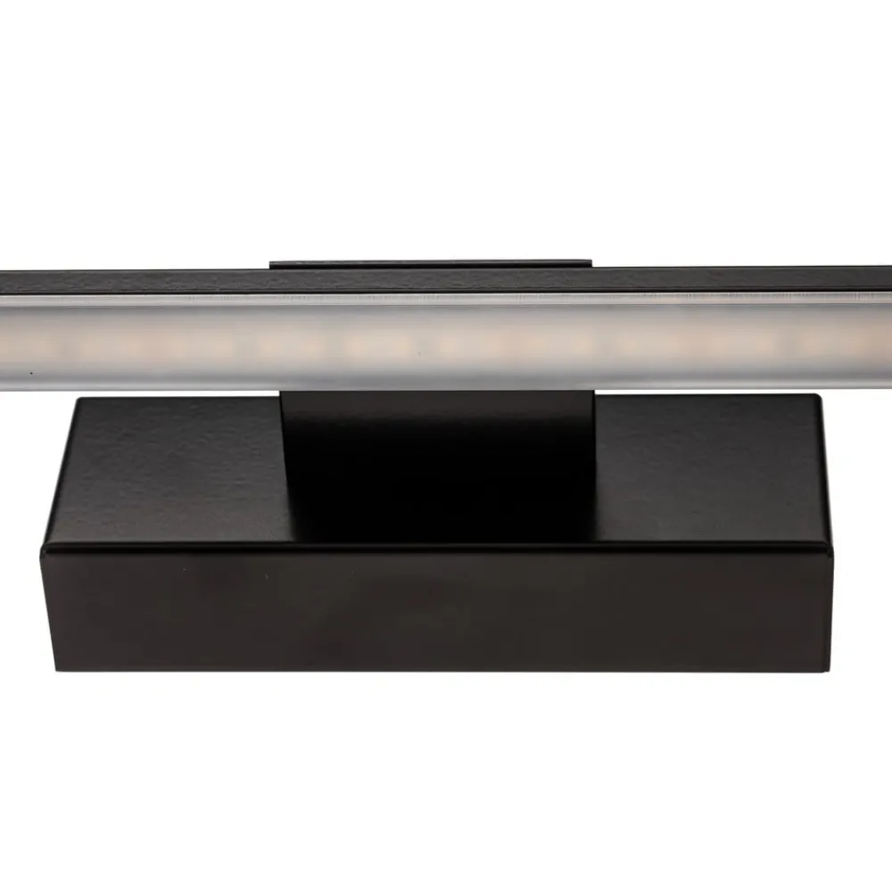MCJ Væg- Og Spejllamper > LED-væglampe Miroir 40 cm sort 3000K
