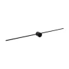 Væg- Og Spejllamper ^ Lucide LED-væglampe Mizar, 90 cm, sort, IP44