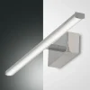 Væg- Og Spejllamper ^ Fabas Luce LED-væglampe Nala, krom, bredde 50 cm