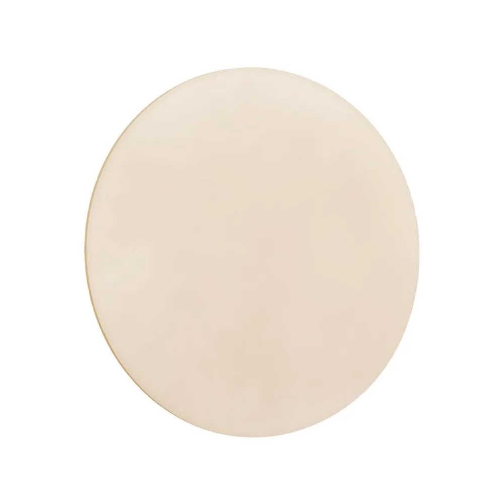 Argon Væglamper|Væglamper > LED-væglampe Orios Plus, sandfarvet, metal, Ø 30 cm