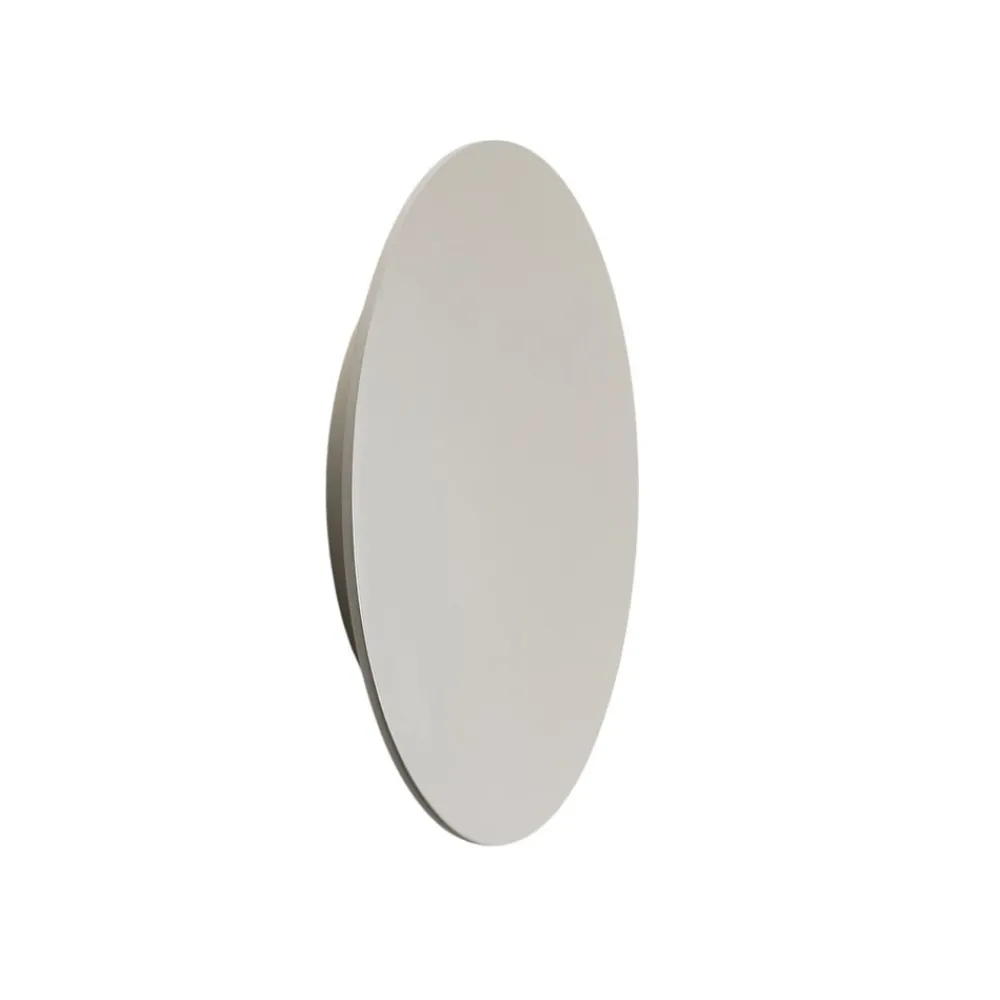 Argon Væglamper|Væglamper > LED-væglampe Orios Plus, sandfarvet, metal, Ø 30 cm