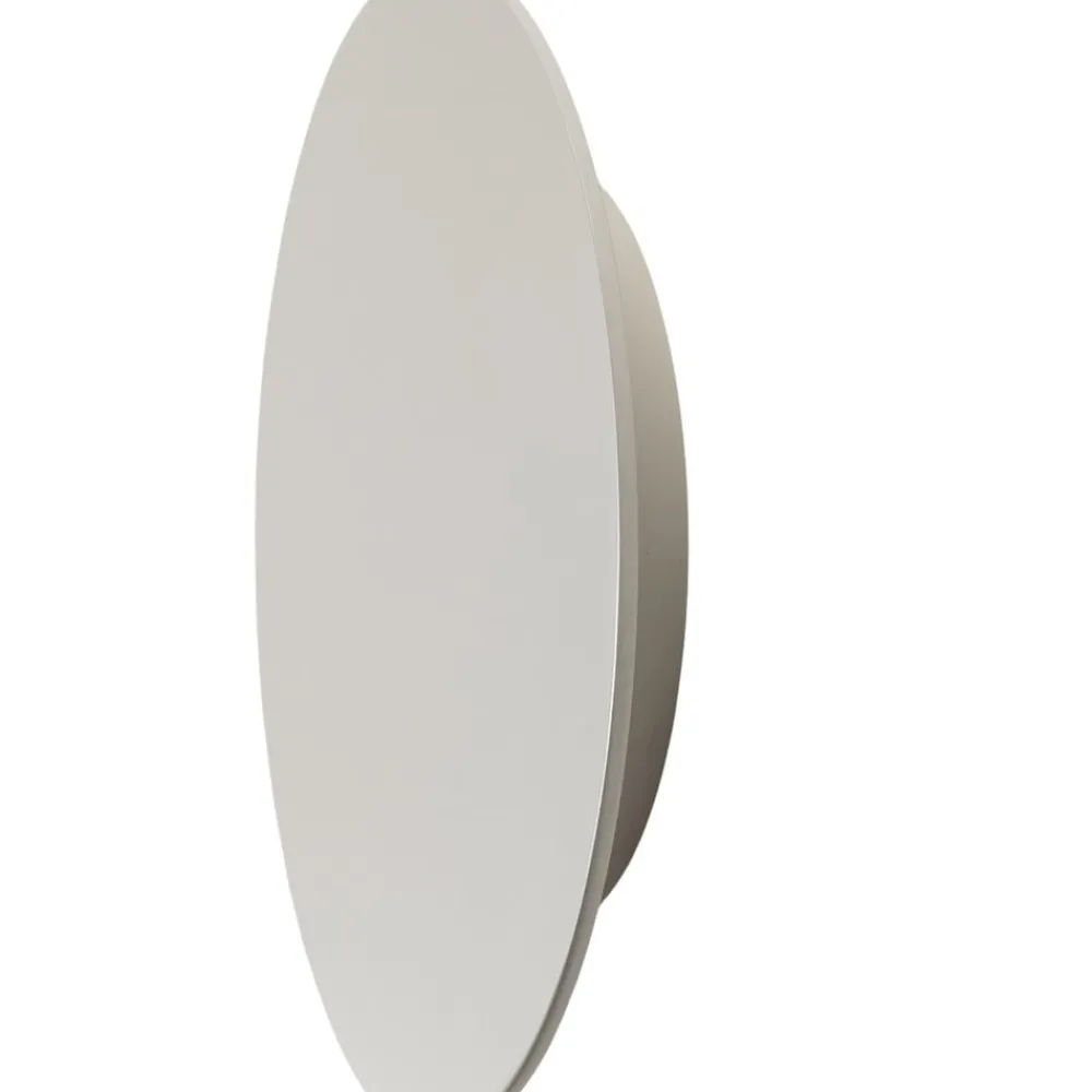 Argon Væglamper|Væglamper > LED-væglampe Orios Plus, sandfarvet, metal, Ø 30 cm