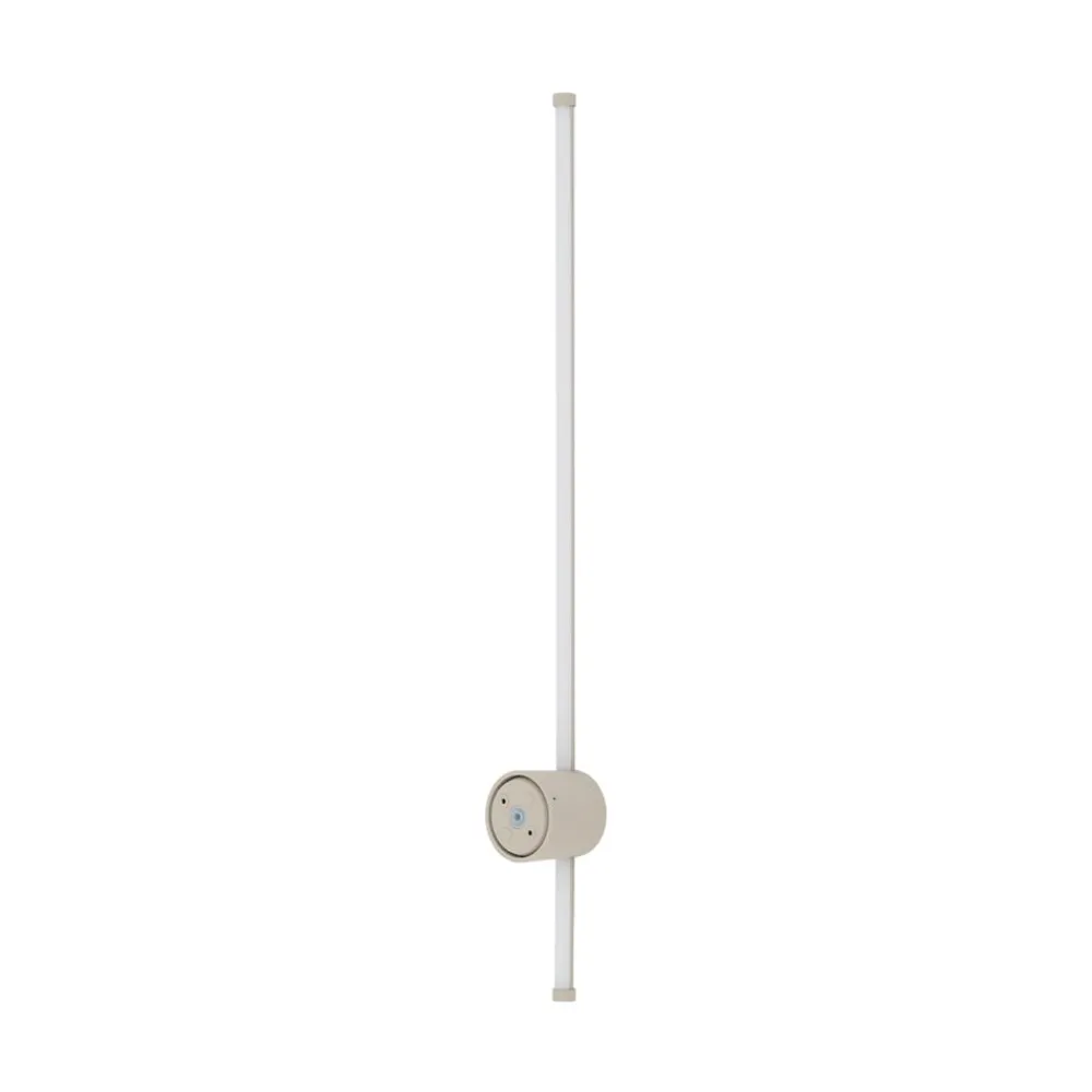 Nowodvorski Lighting Væglamper > LED-væglampe Orla M, sand, aluminium, højde 97 cm