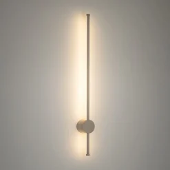 Nowodvorski Lighting Væglamper > LED-væglampe Orla M, sand, aluminium, højde 97 cm