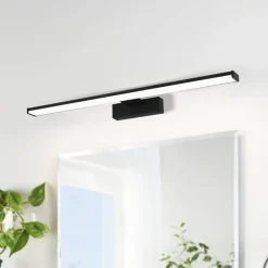 Væg- Og Spejllamper|Væglamper ^ EGLO LED-væglampe Pandella 1, længde 60 cm, sort, aluminium