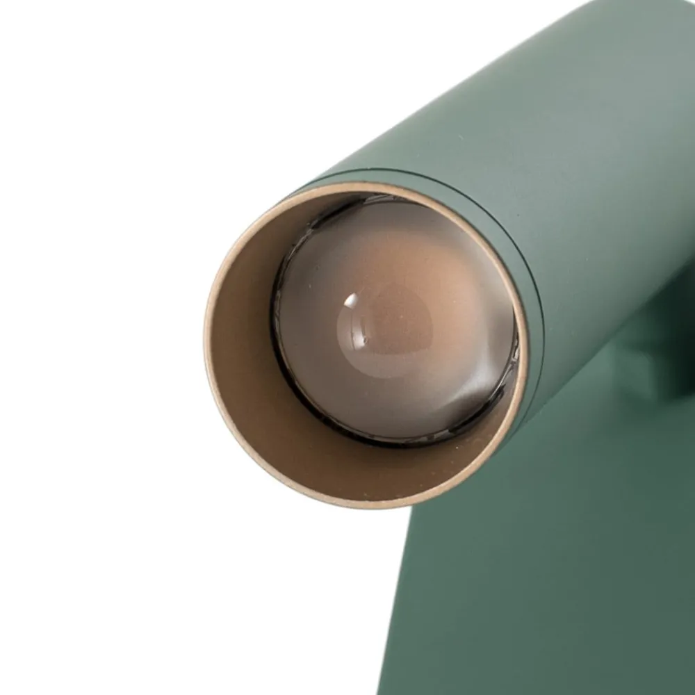 Argon Væglamper > LED-væglampe Rulo, grøn, stål, 3000 K