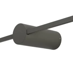 Væglamper|Væglamper ^ Nowodvorski Lighting LED-væglampe SABER, olivengrøn, højde 120 cm, metal 4.000 K
