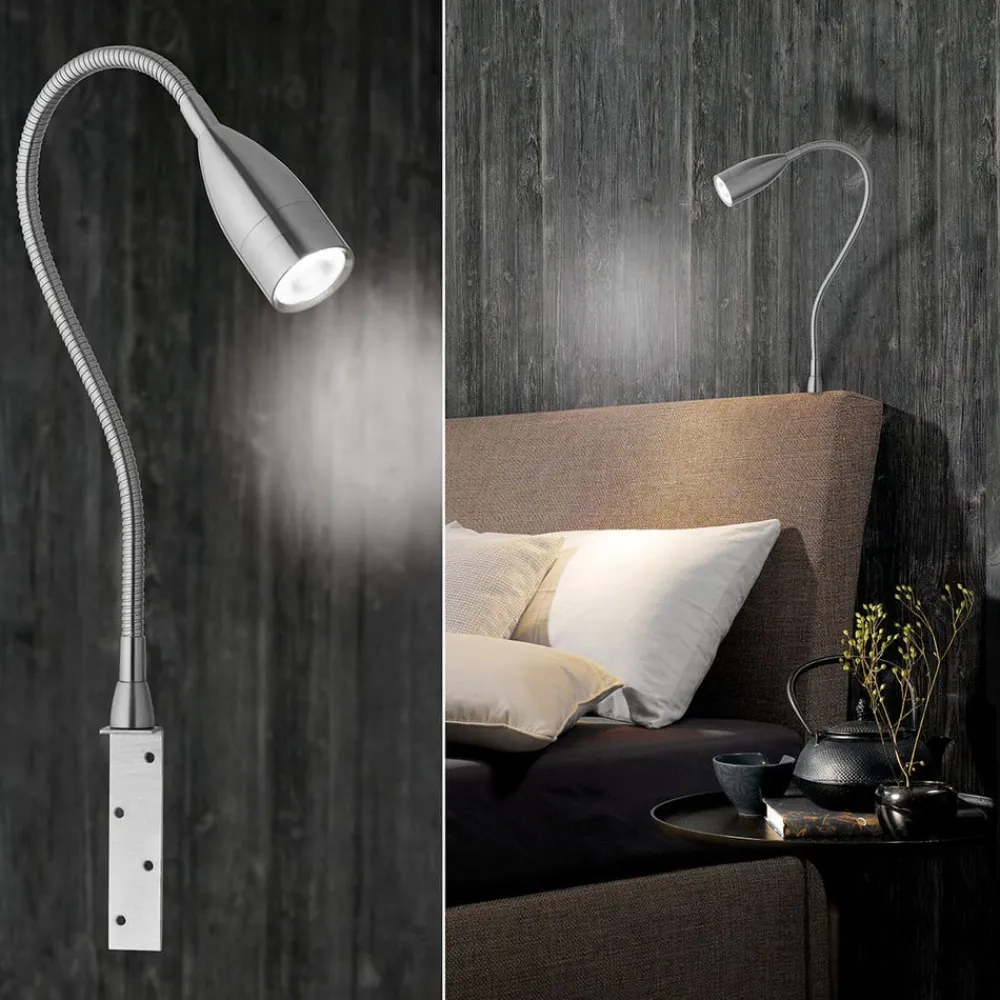 FISCHER & HONSEL Væglamper|Væglamper > LED-væglampe Sten, dæmpbar med håndbevægelse