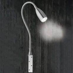 FISCHER & HONSEL Væglamper|Væglamper > LED-væglampe Sten, dæmpbar med håndbevægelse
