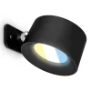 Væglamper|Væglamper ^ Briloner LED-væglampe Tari, sort, CCT, touchdæmper, USB