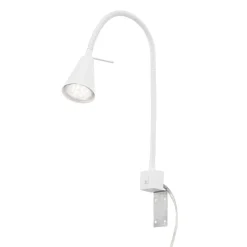 Briloner Underskabsbelysning|Væglamper > LED-væglampe Tuso, hvid, sengemontering, metal
