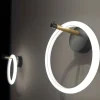 Marchetti Væglamper > LED-væglampe Ulaop, en ring, sort