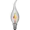 STAR TRADING Led Pærer > LED-vindstødpære E14 3W flammeeffekt
